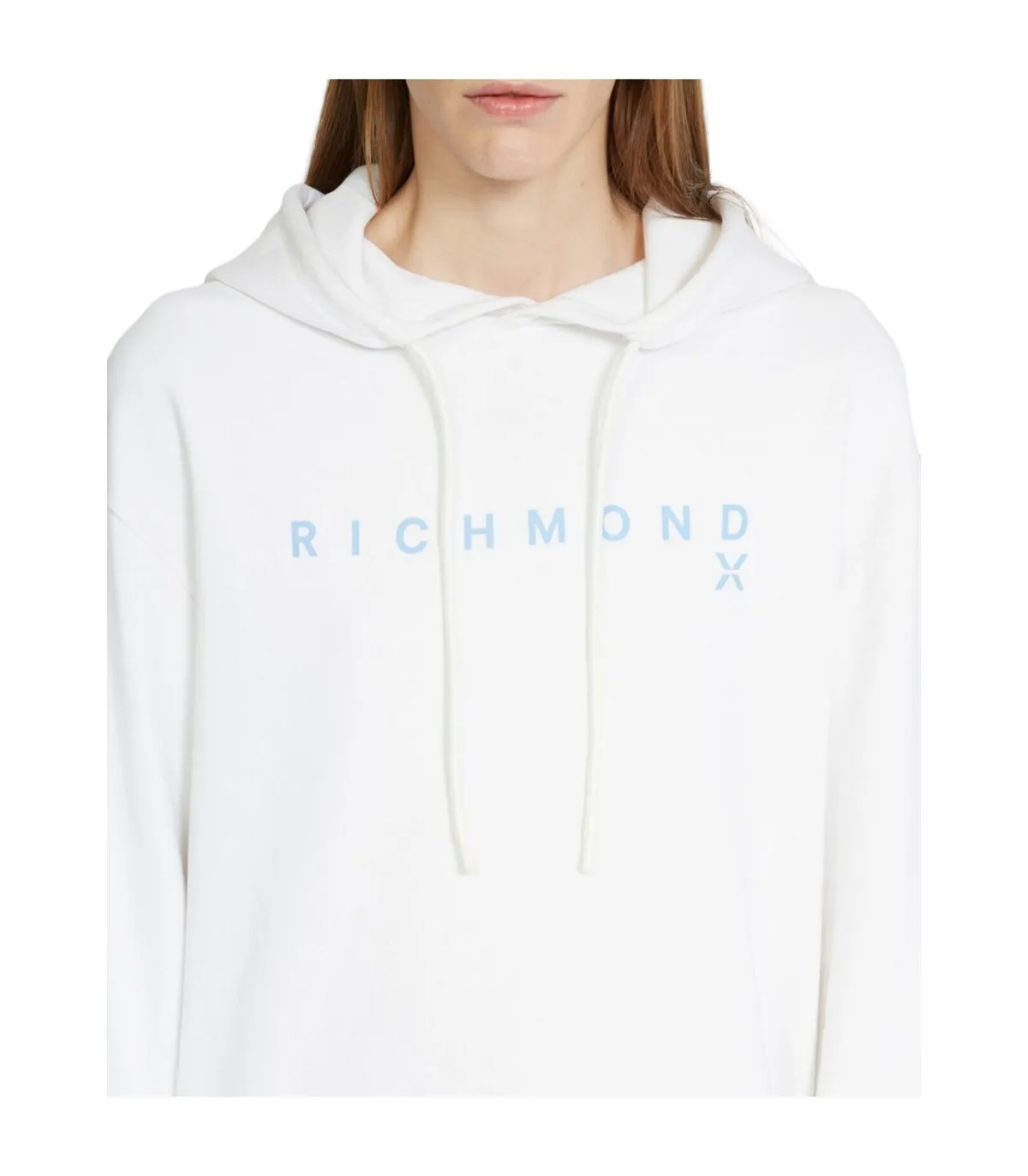 John Richmond Donna Felpa Con Cappuccio  Siok