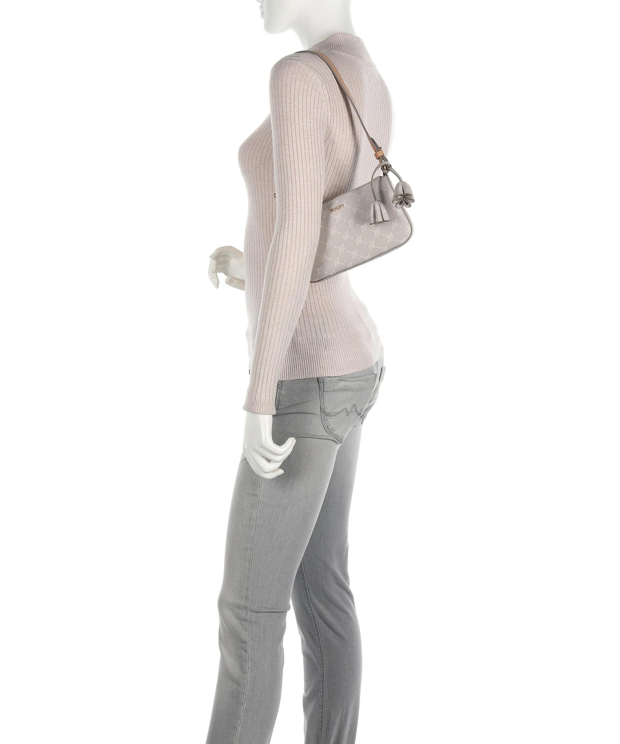  JOOP! Cortina 1.0 Eunike Borsa a spalla pelle sintetica grigio chiaro  