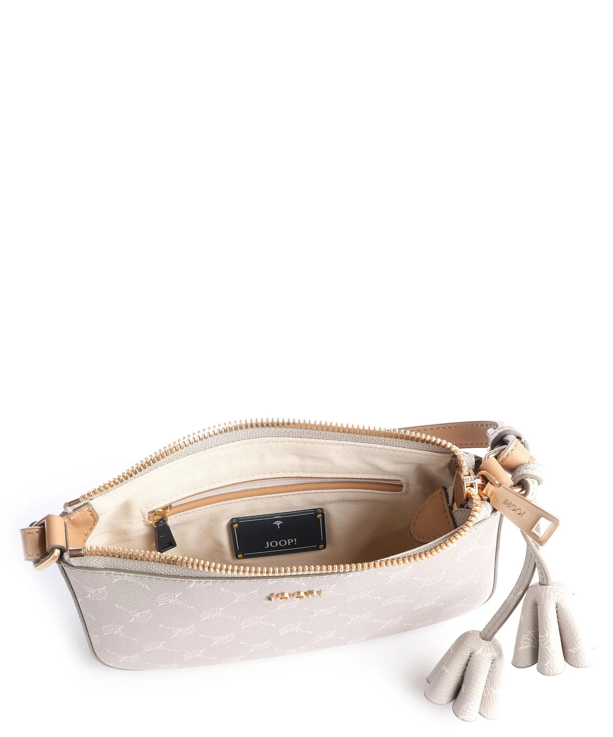  JOOP! Cortina 1.0 Eunike Borsa a spalla pelle sintetica grigio chiaro  