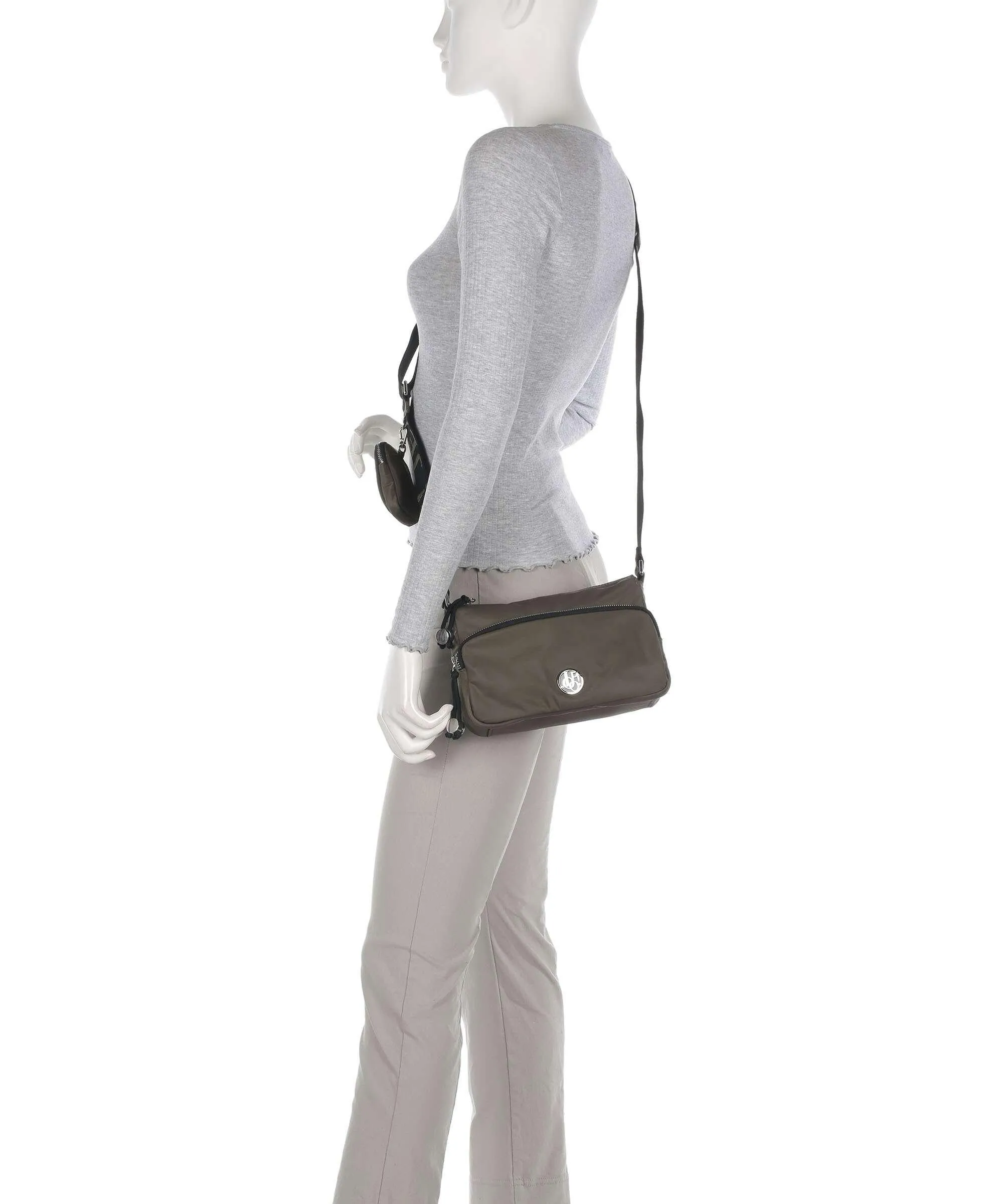  JOOP! Jeans Lietissimo Jasmina Borsa a tracolla nylon verde-oliva  