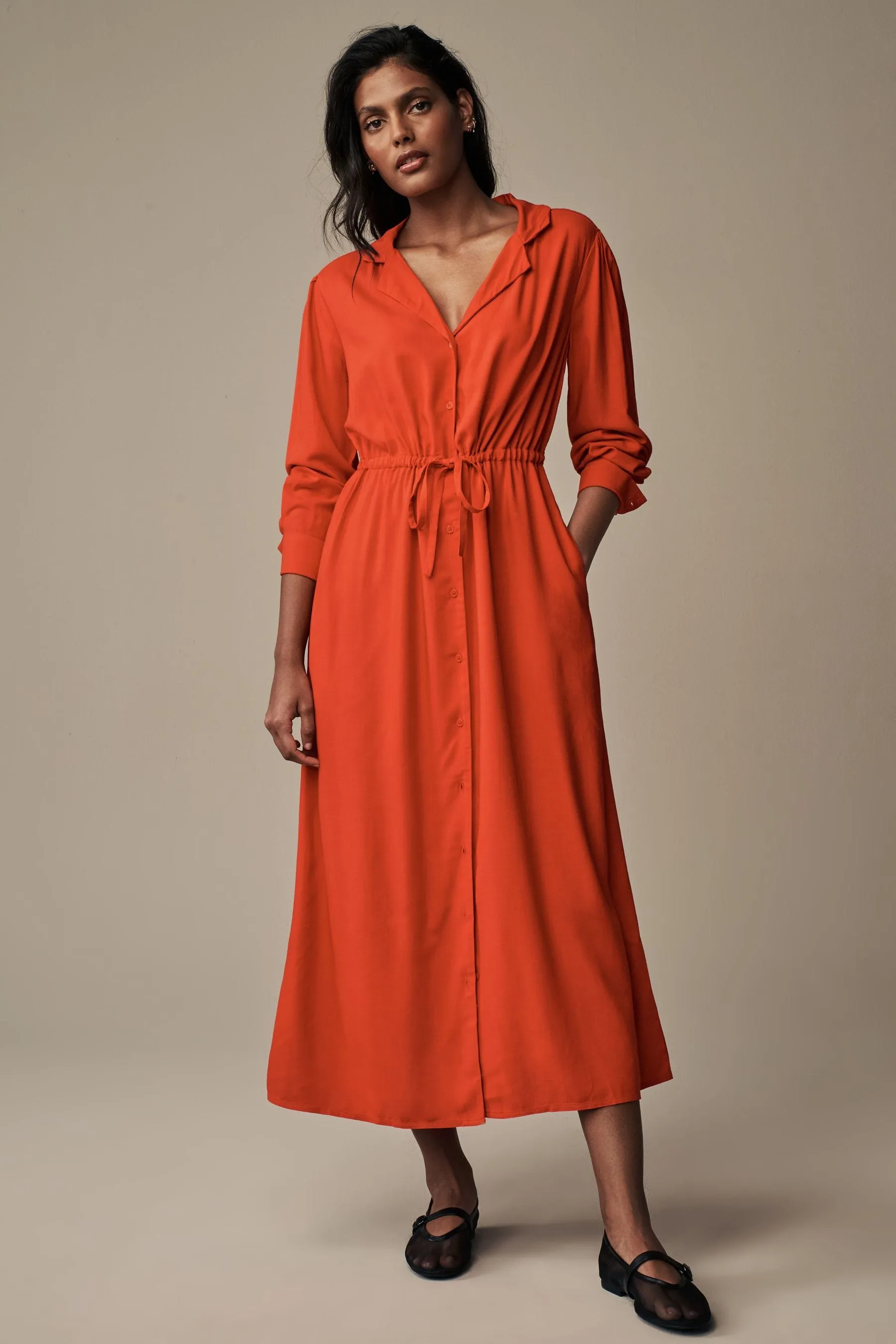 Laura Ashley - Abito chemisier al polpaccio