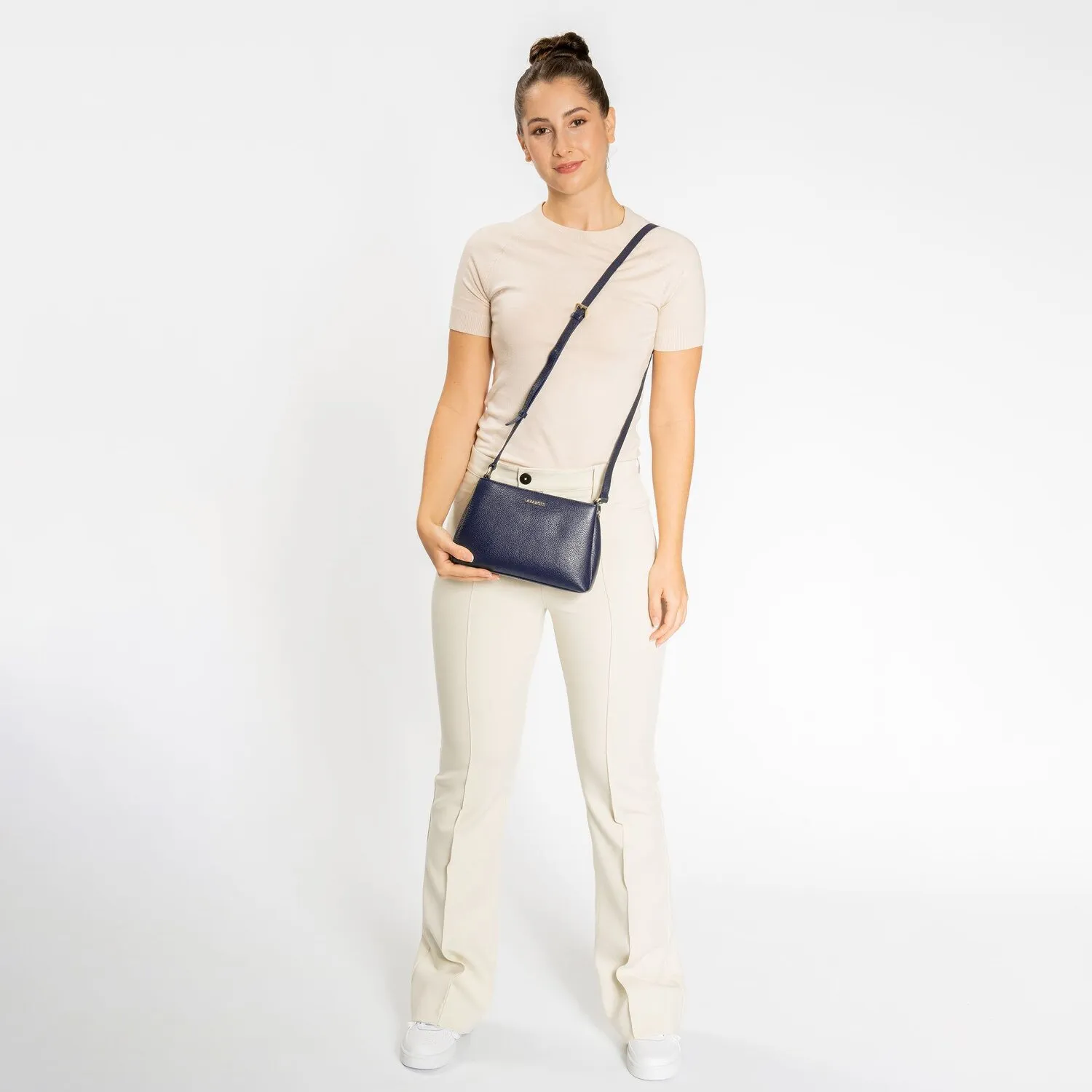 Lazarotti Bologna Leather Borsa a tracolla Pelle 23 cm
