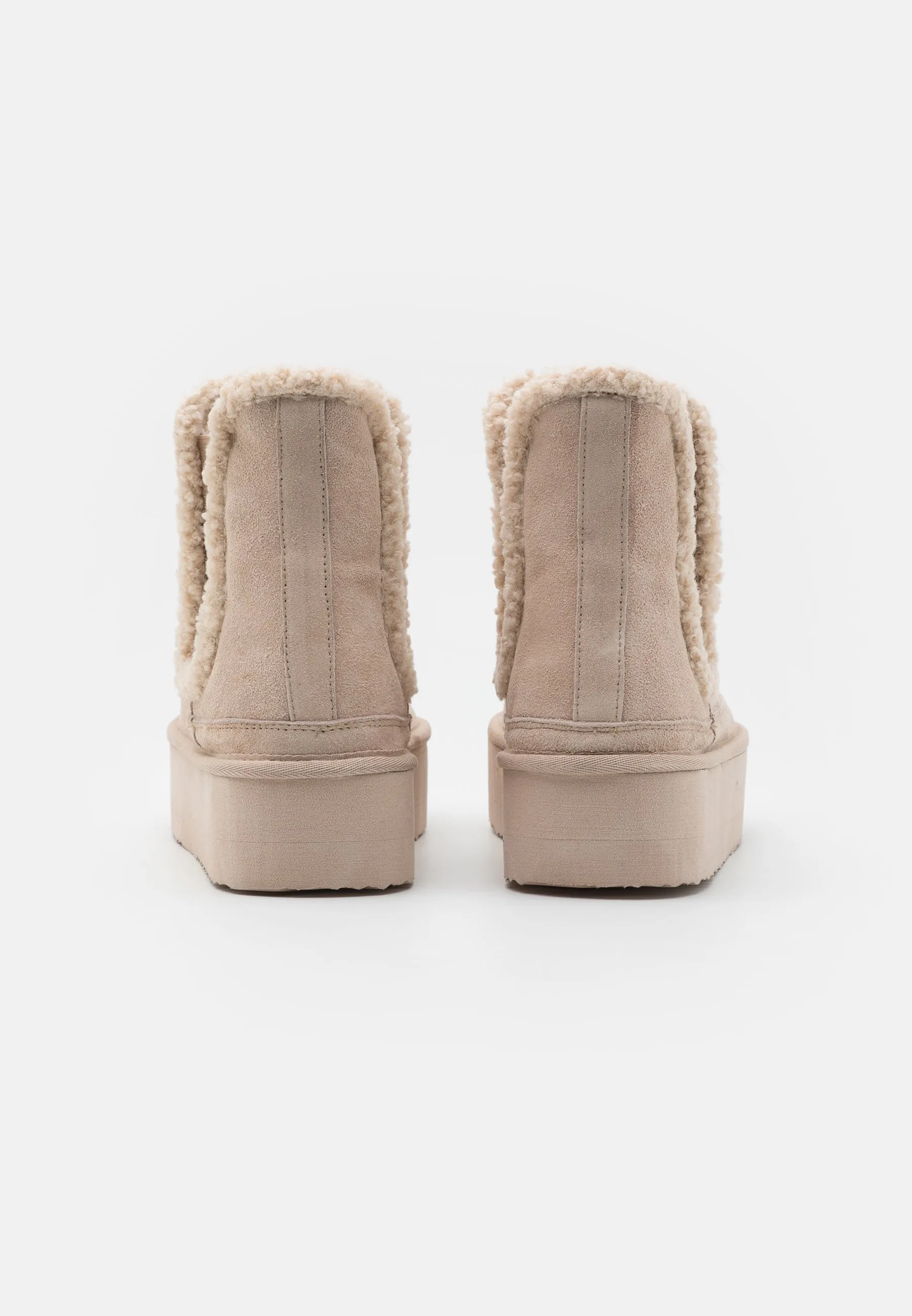 LEATHER - Stivaletti con plateau