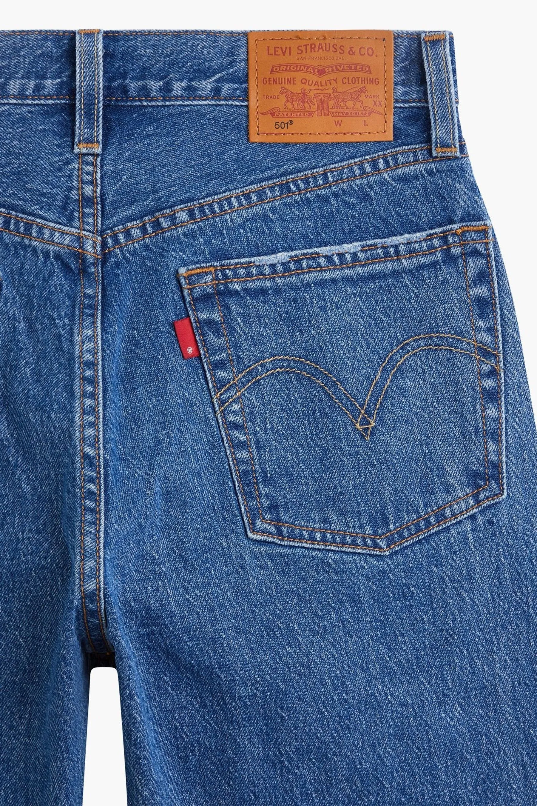Levi's® 501® Crop 100% Cotone Jeans    