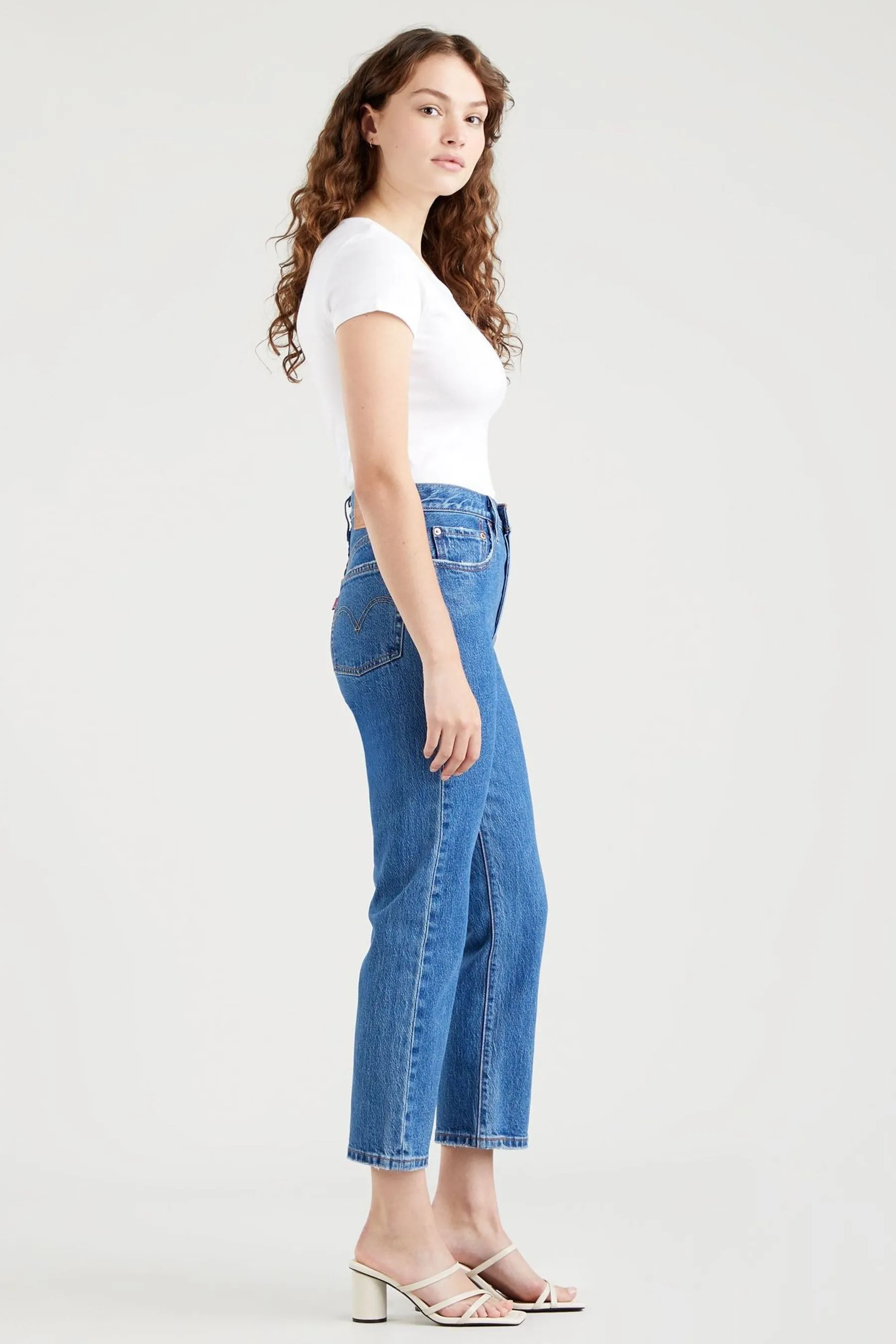 Levi's® 501® Crop 100% Cotone Jeans    