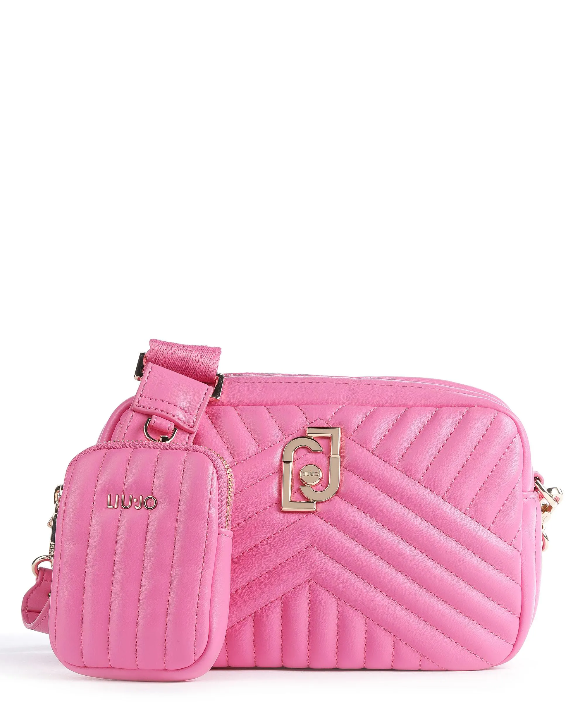  Liu Jo Achala Borsa a tracolla pelle sintetica pink  