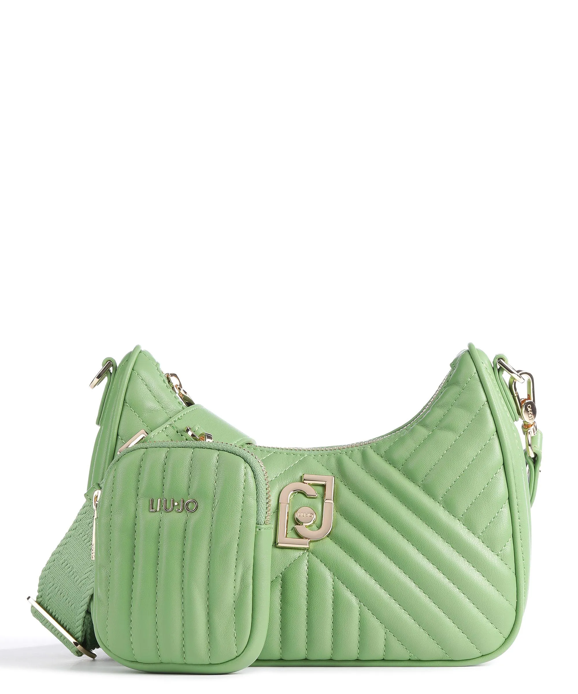  Liu Jo Achala Borsa a tracolla pelle sintetica verde chiaro  