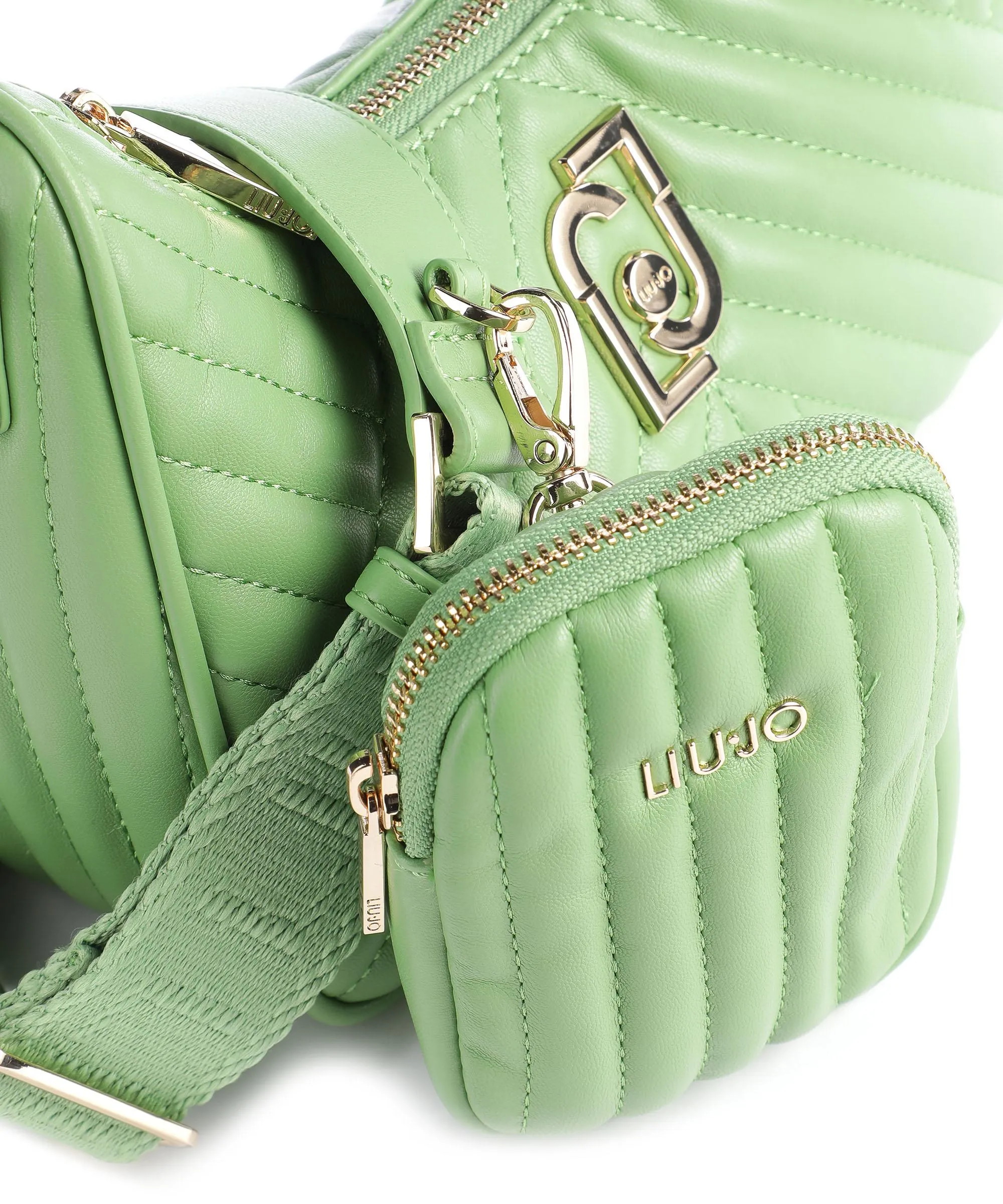  Liu Jo Achala Borsa a tracolla pelle sintetica verde chiaro  