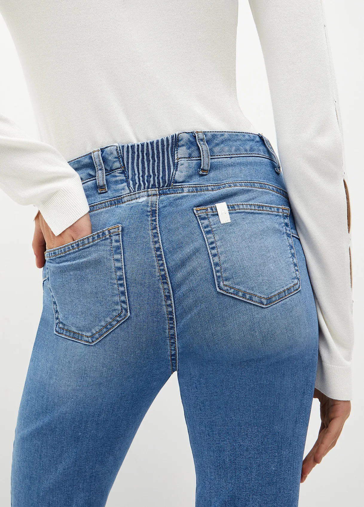Liujo Jeans cropped ecosostenibile UA3113DS00478417