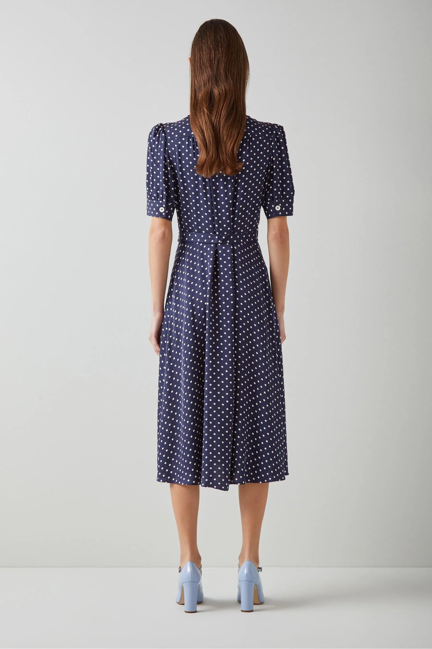 LK Bennett - Valerie Modernist - Abito chemisier con Stampa