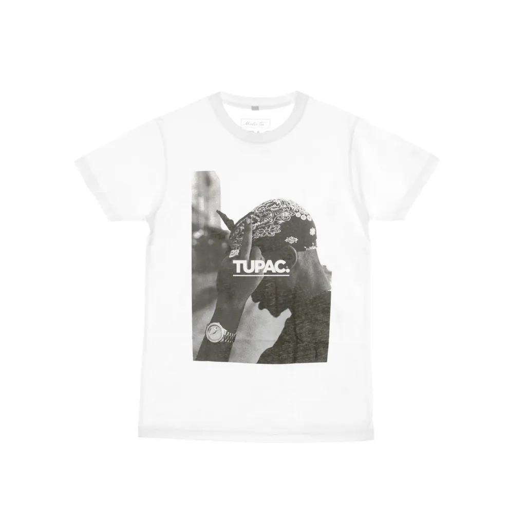 MAGLIETTA 2PAC FCK THE WORLD TEE WHITE