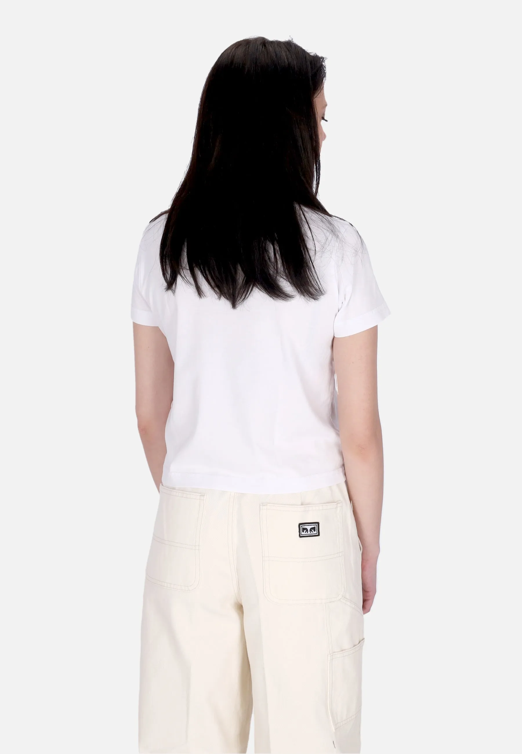 Maglietta Corta Donna W Dove Of Peace Kaylin Tee White