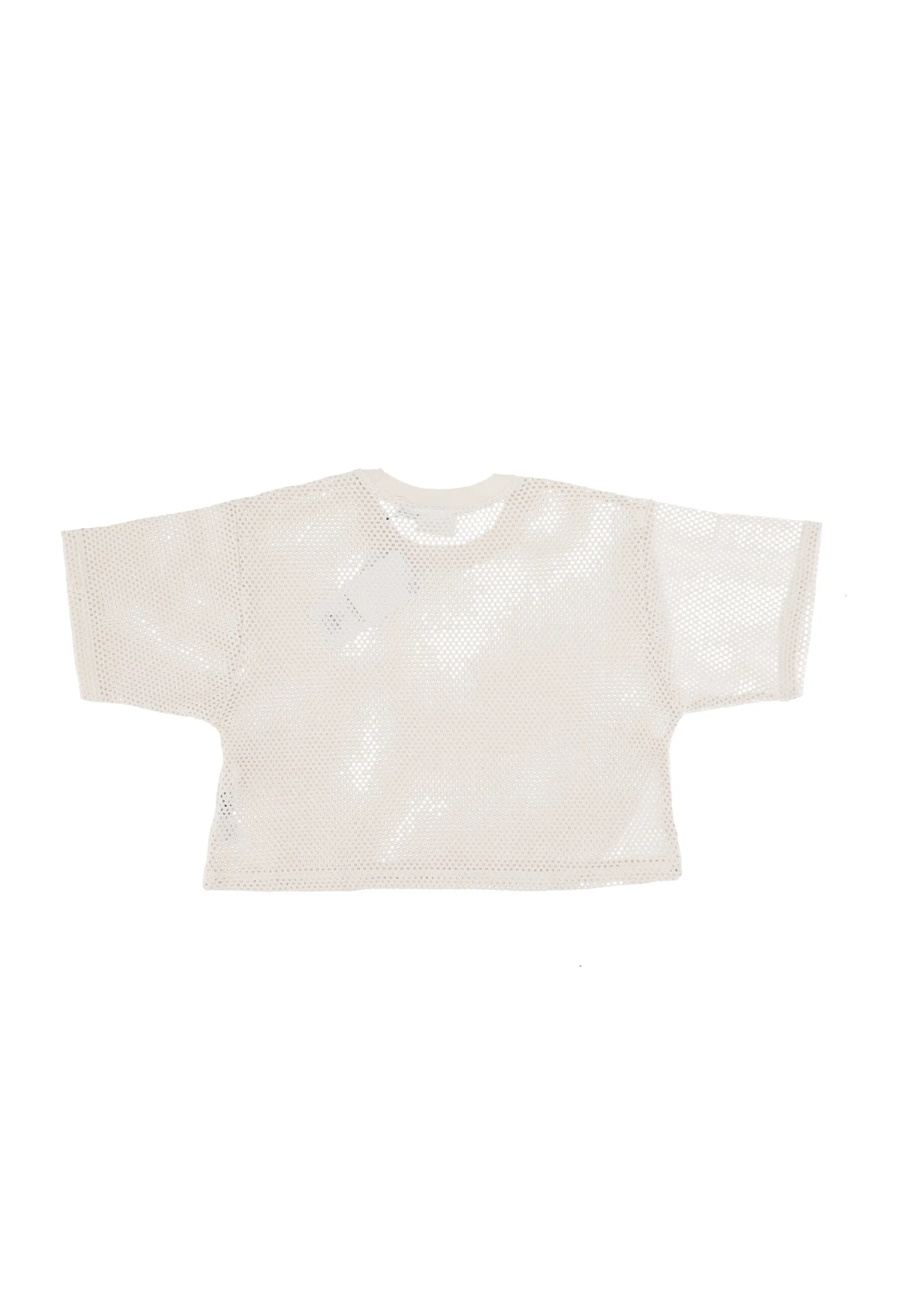Maglietta Donna W Alex Mesh Top Tee Unbleached
