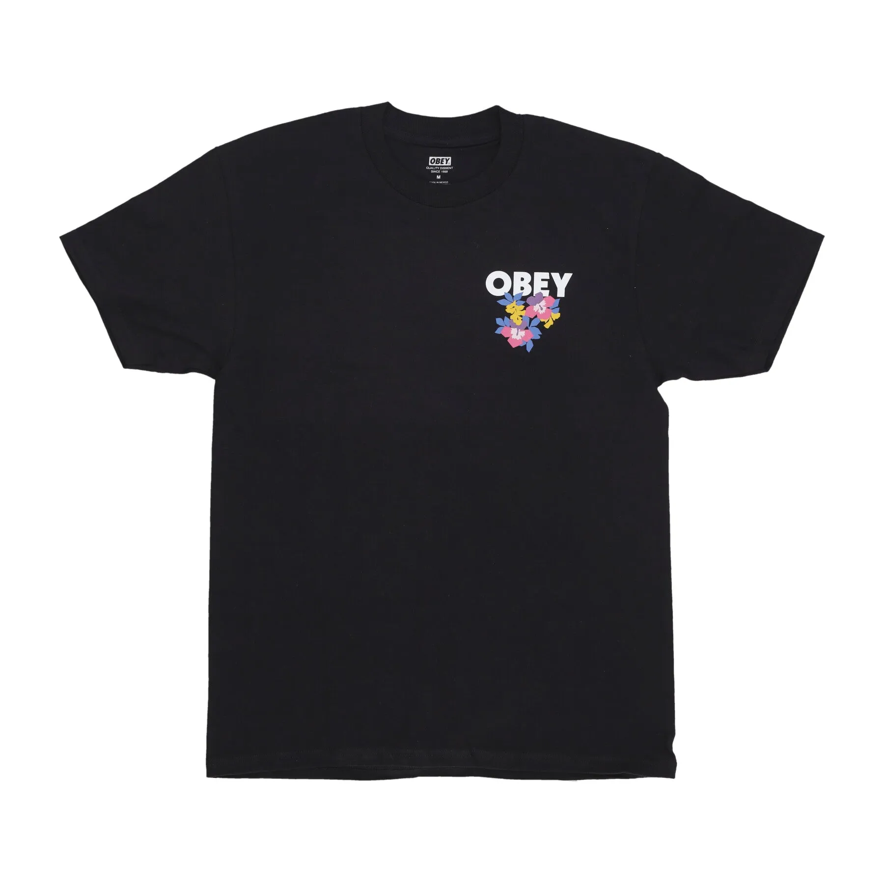 Maglietta Uomo Floral Garden Classic Tee Black