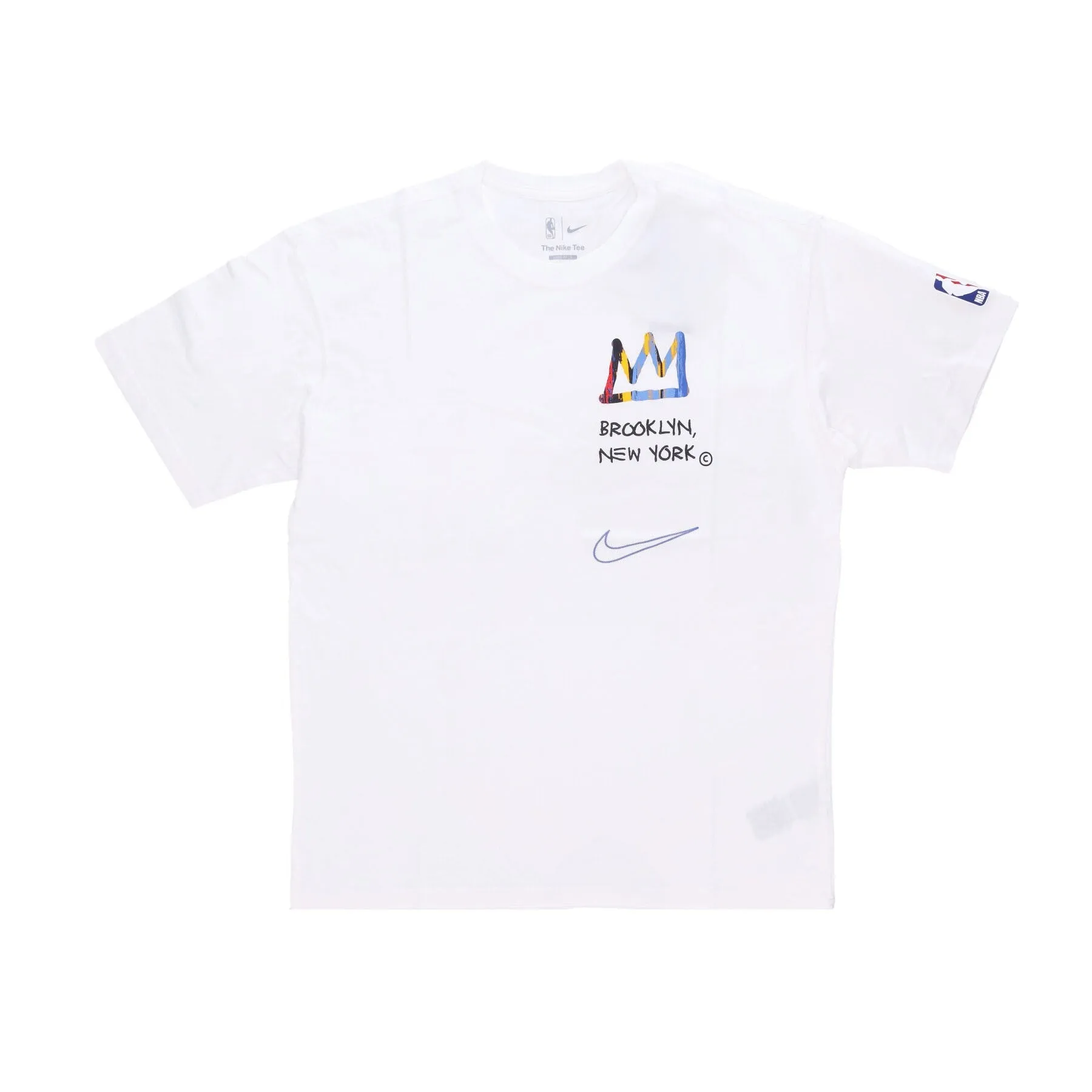 Maglietta Uomo Nba City Edition Courtside Max90 1 Tee Bronet White