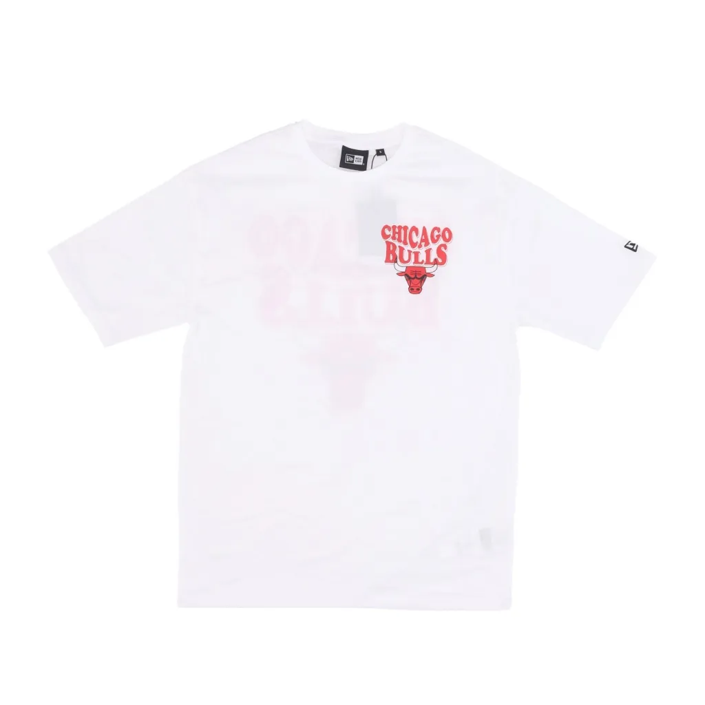 maglietta uomo nba script oversize tee chibul WHITE/FRONT DOOR RED