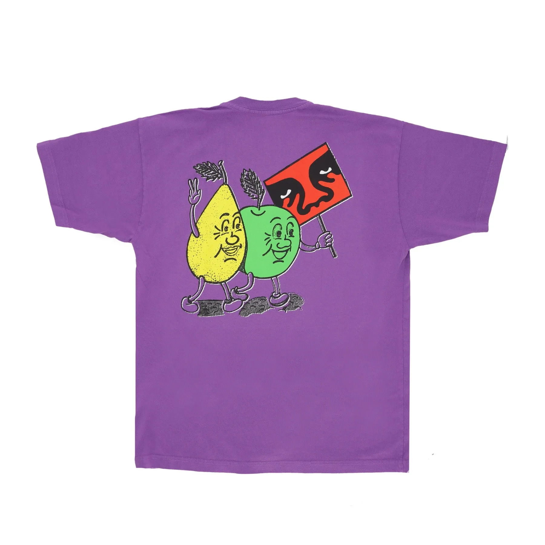 Maglietta Uomo Peaceful Protest Heavy Weight Classic Tee Dewberry