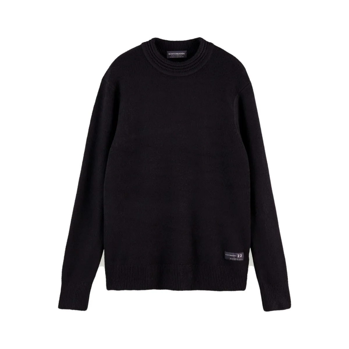 Maglione Girocollo, Nero