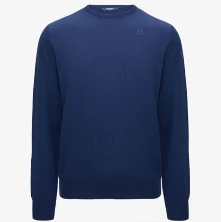 Maglione K-way Sebastien K6113BW Lana Merino 777 Royal