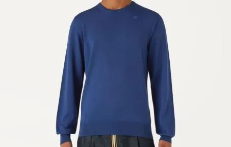 Maglione K-way Sebastien K6113BW Lana Merino 777 Royal