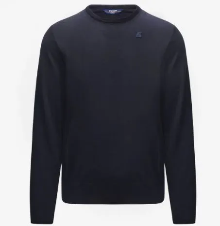 Maglione K-way Sebastien K6113BW Lana Merino K89 Blu