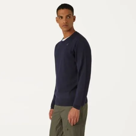 Maglione K-way Sebastien K6113BW Lana Merino K89 Blu