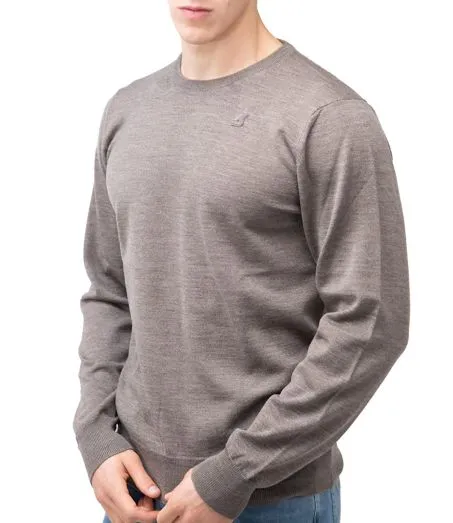 Maglione K-way Sebastien K6113BW Lana Merino WG9 Beige