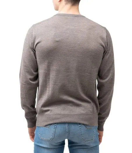 Maglione K-way Sebastien K6113BW Lana Merino WG9 Beige