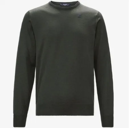Maglione K-way Sebastien K6113BW Lana Merino WMR Verde