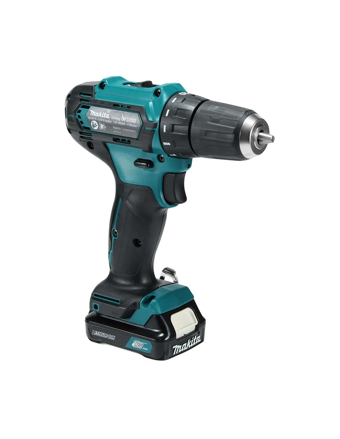 Makita Trapano avvitatore 12Vmax 2 Velocità DF333DZJ