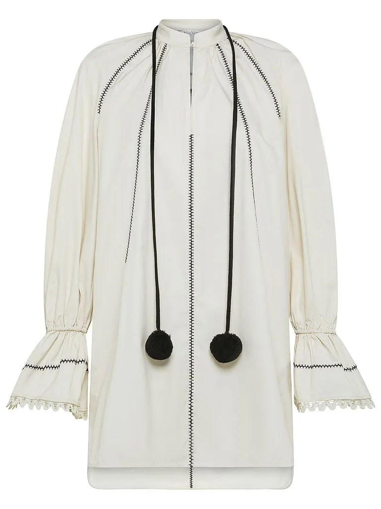 max mara Abito Rive chemisier in twill