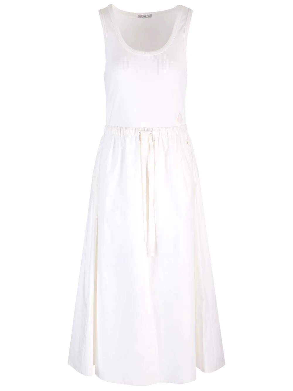   Moncler  Abito midi con gonna svasata  