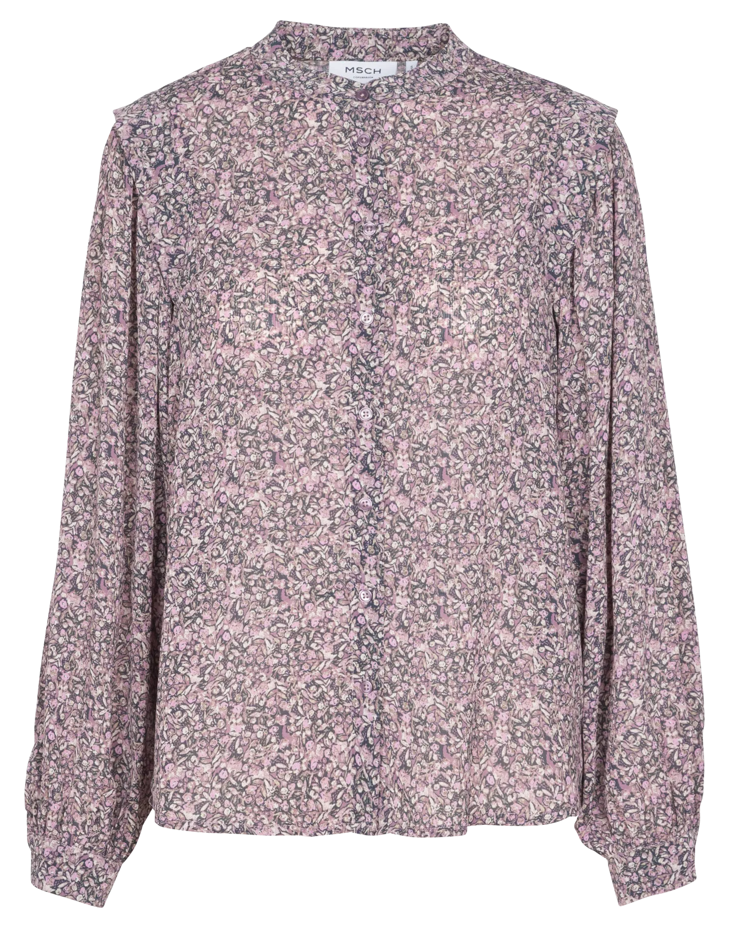  MOSS COPENHAGEN   Camicia scollo tondo stampata | Multicolore