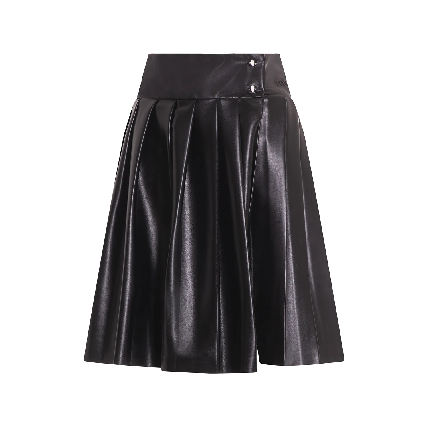 MSGM gonna longuette in eco leather