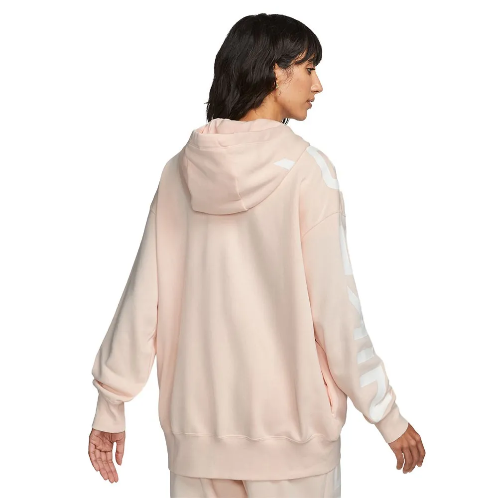 Nike Felpa Logo Air Beige Donna