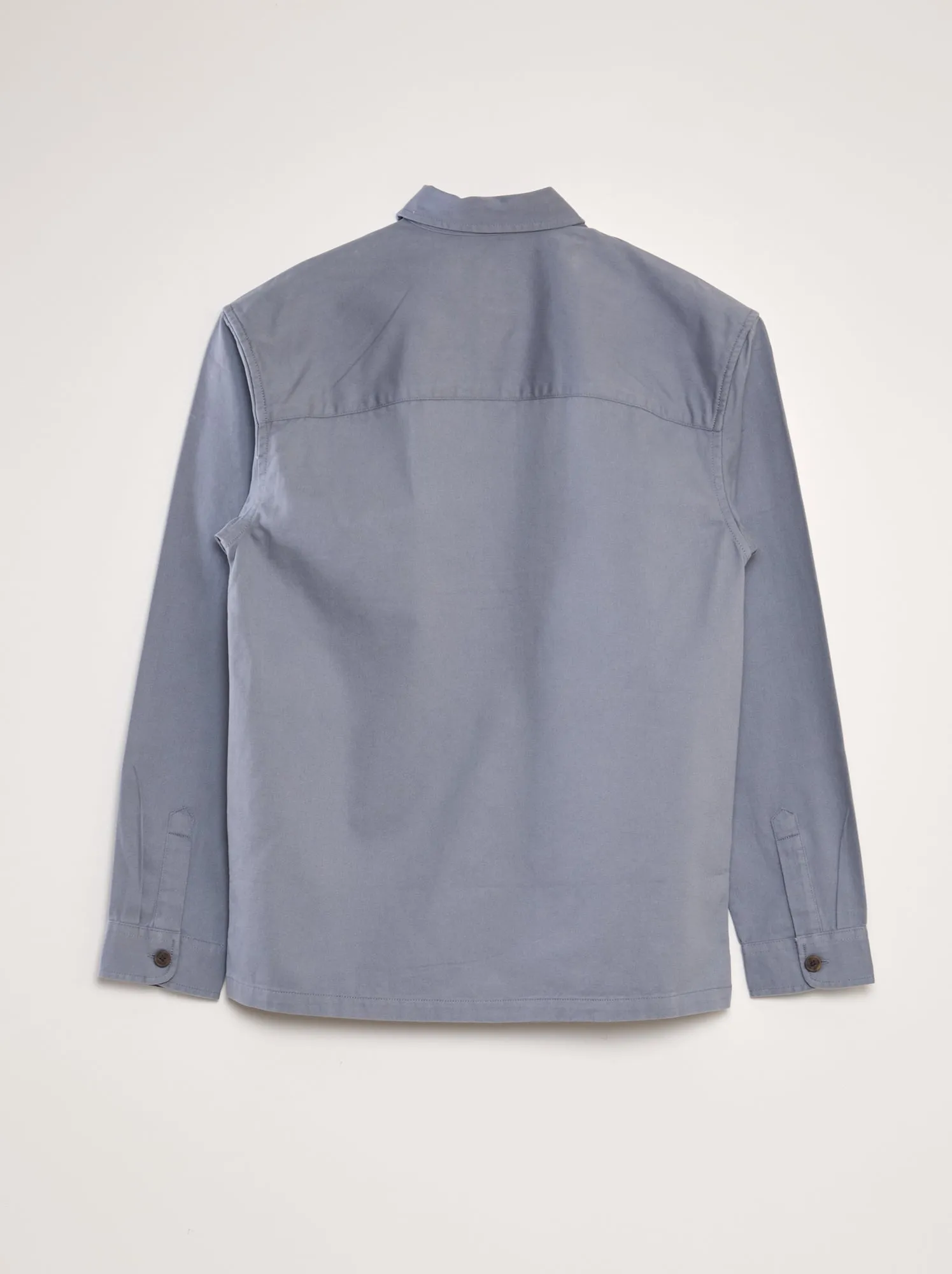 Overshirt in cotone - BLU