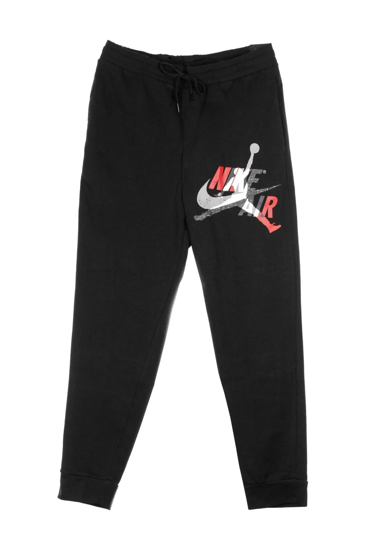 Pantalone Tuta Leggero Uomo Classics Jumpman Pant Black/gym Red/white