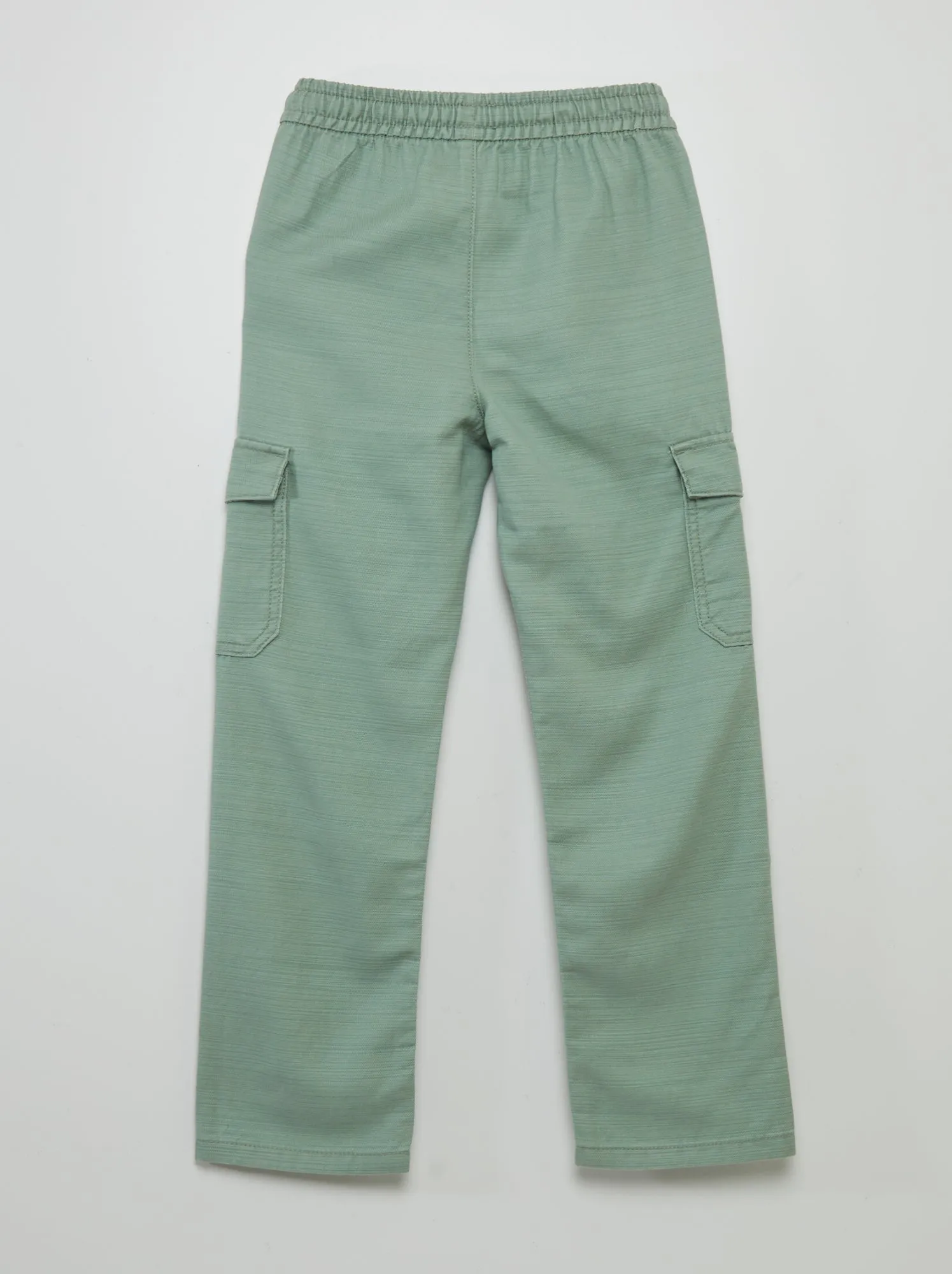 Pantaloni con tasche con patta - VERDE