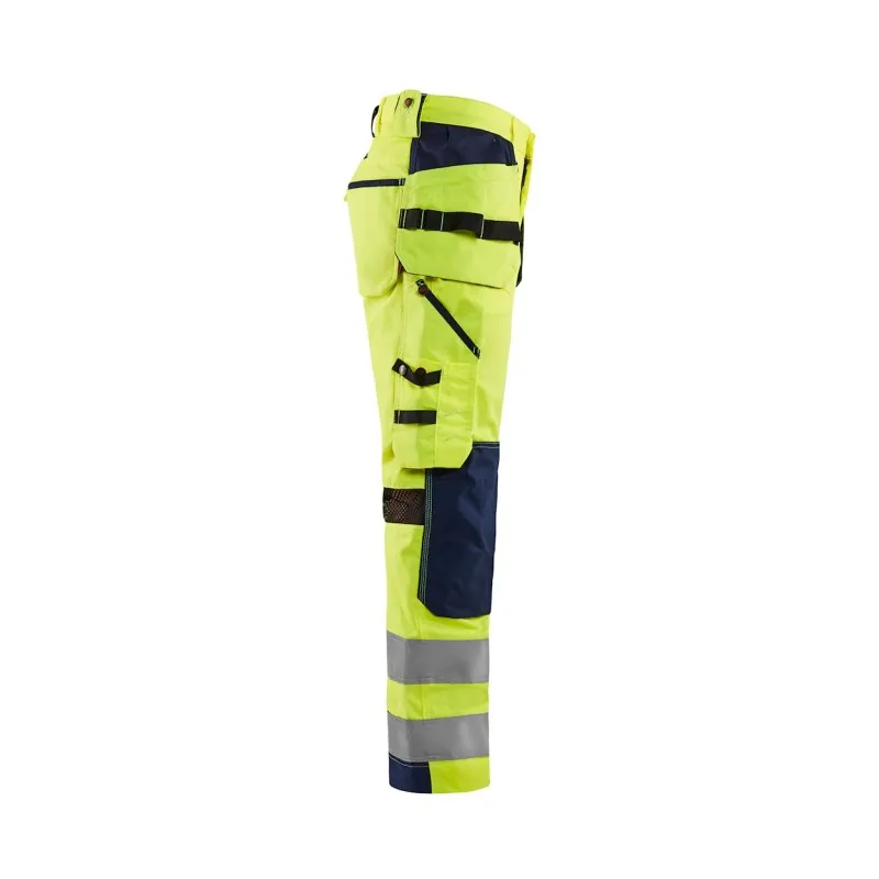 Pantaloni da lavoro Multitasche alta visibilità Blaklader Hig Vis traspiranti 156518113389C50