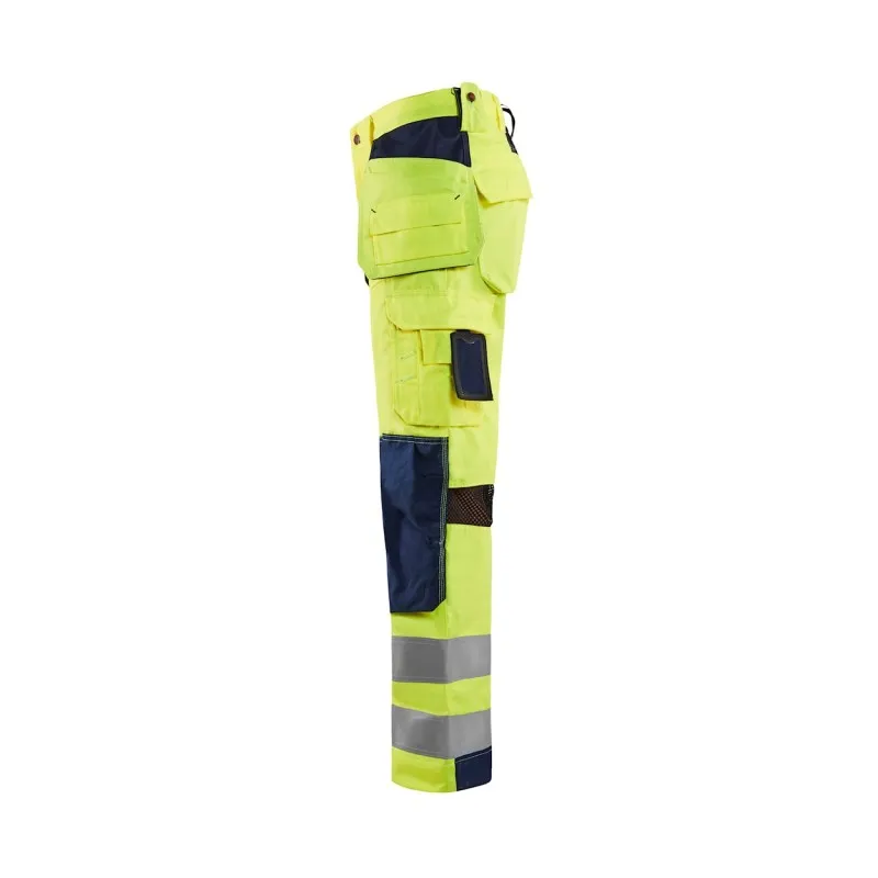 Pantaloni da lavoro Multitasche alta visibilità Blaklader Hig Vis traspiranti 156518113389C50