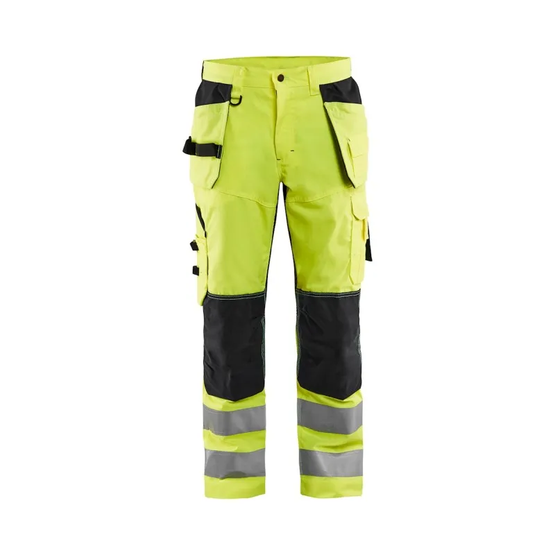 Pantaloni da lavoro Multitasche alta visibilità Blaklader Hig Vis traspiranti 156518113389C50