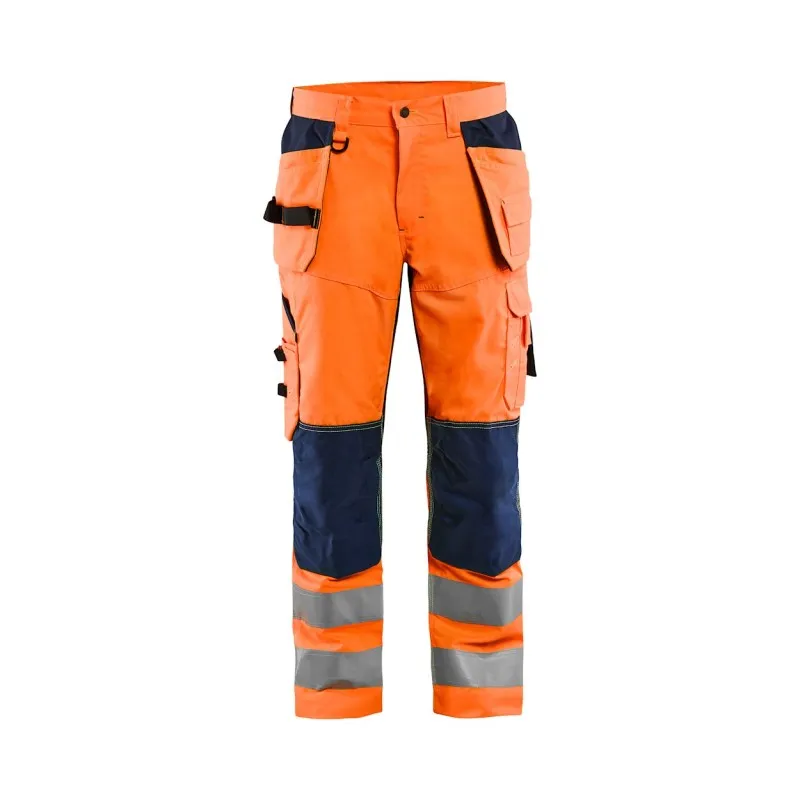 Pantaloni da lavoro Multitasche alta visibilità Blaklader Hig Vis traspiranti 156518113389C50