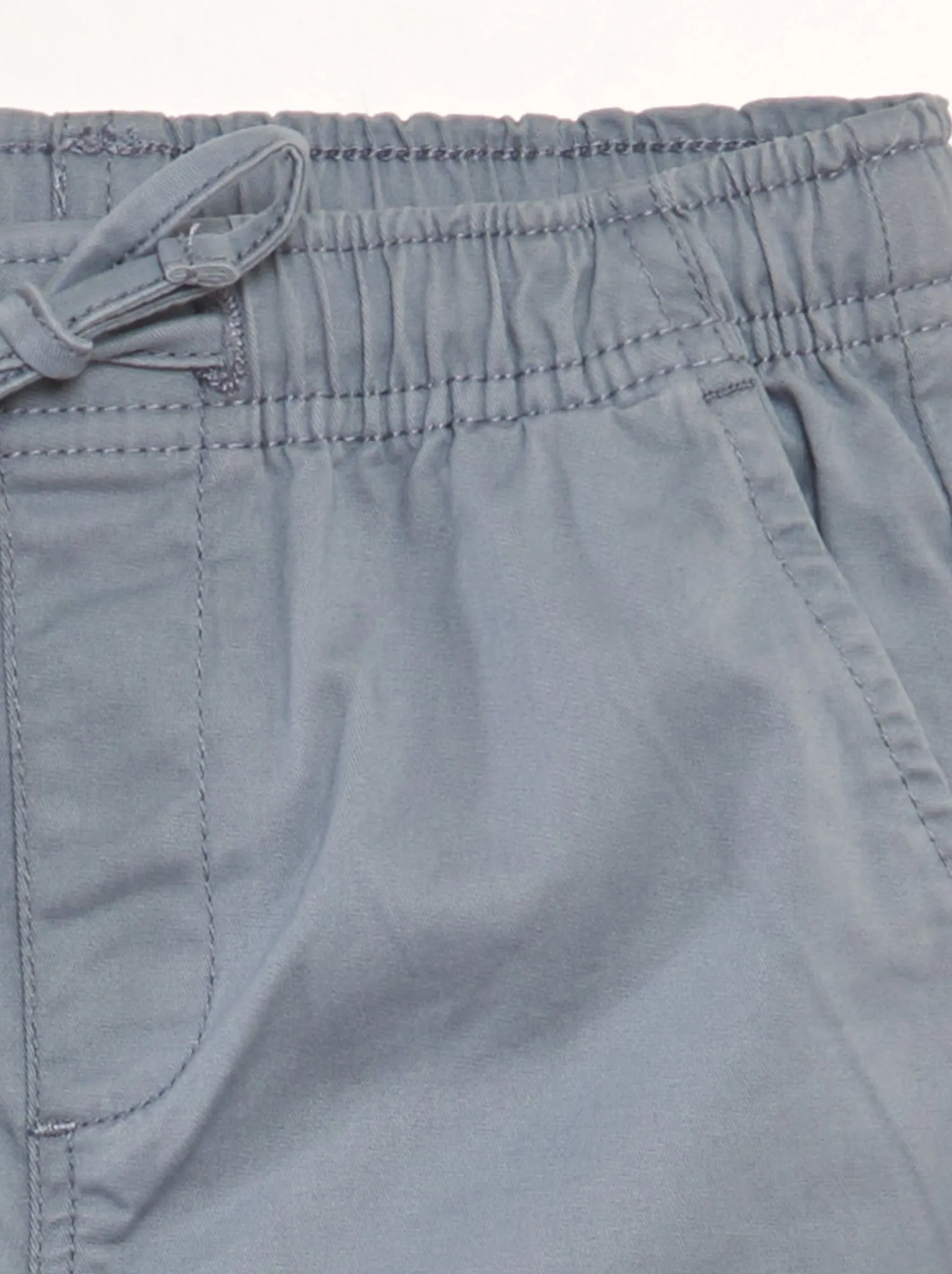 Pantaloni jogger con vita elasticizzata - BLU