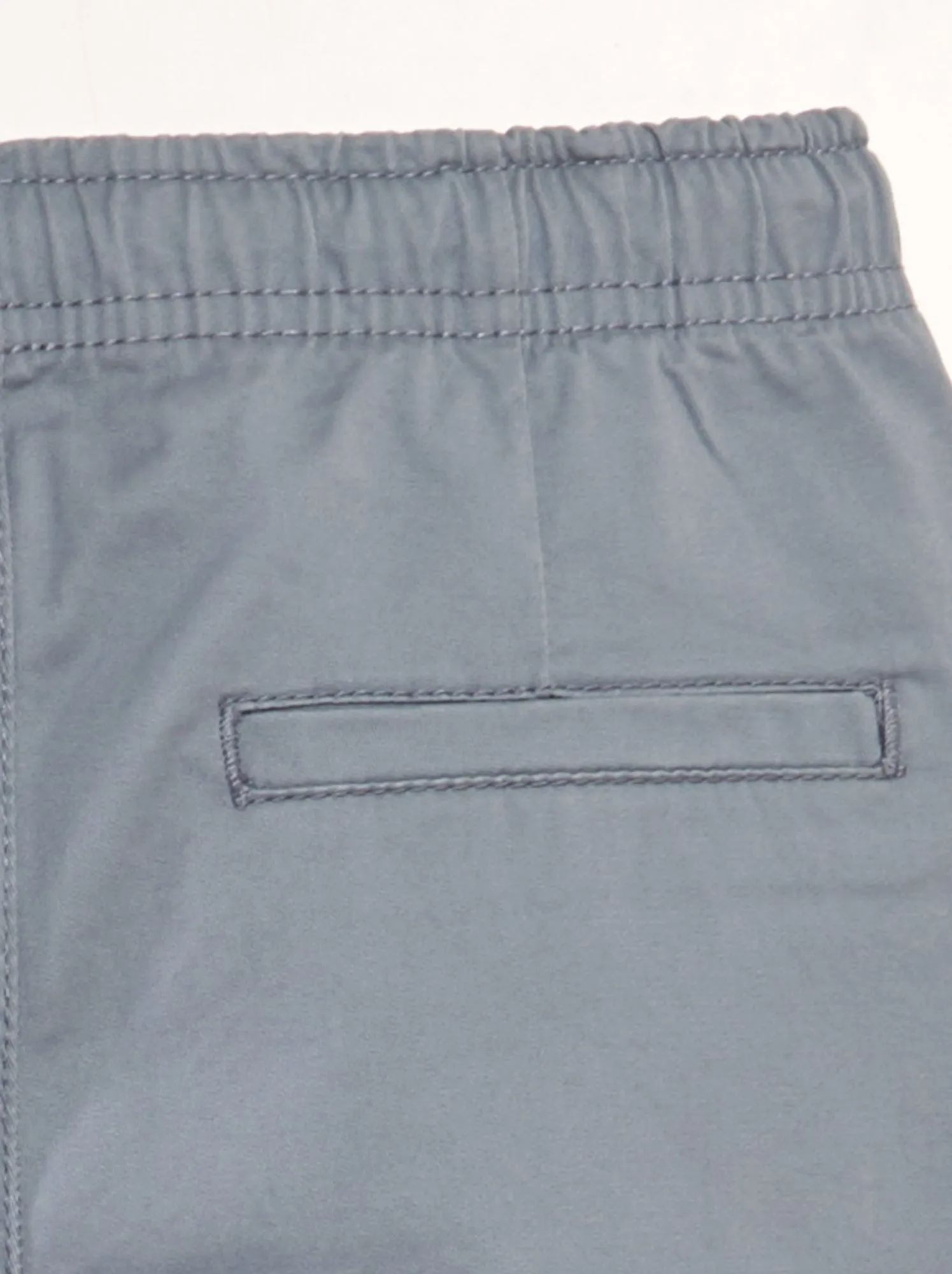 Pantaloni jogger con vita elasticizzata - BLU