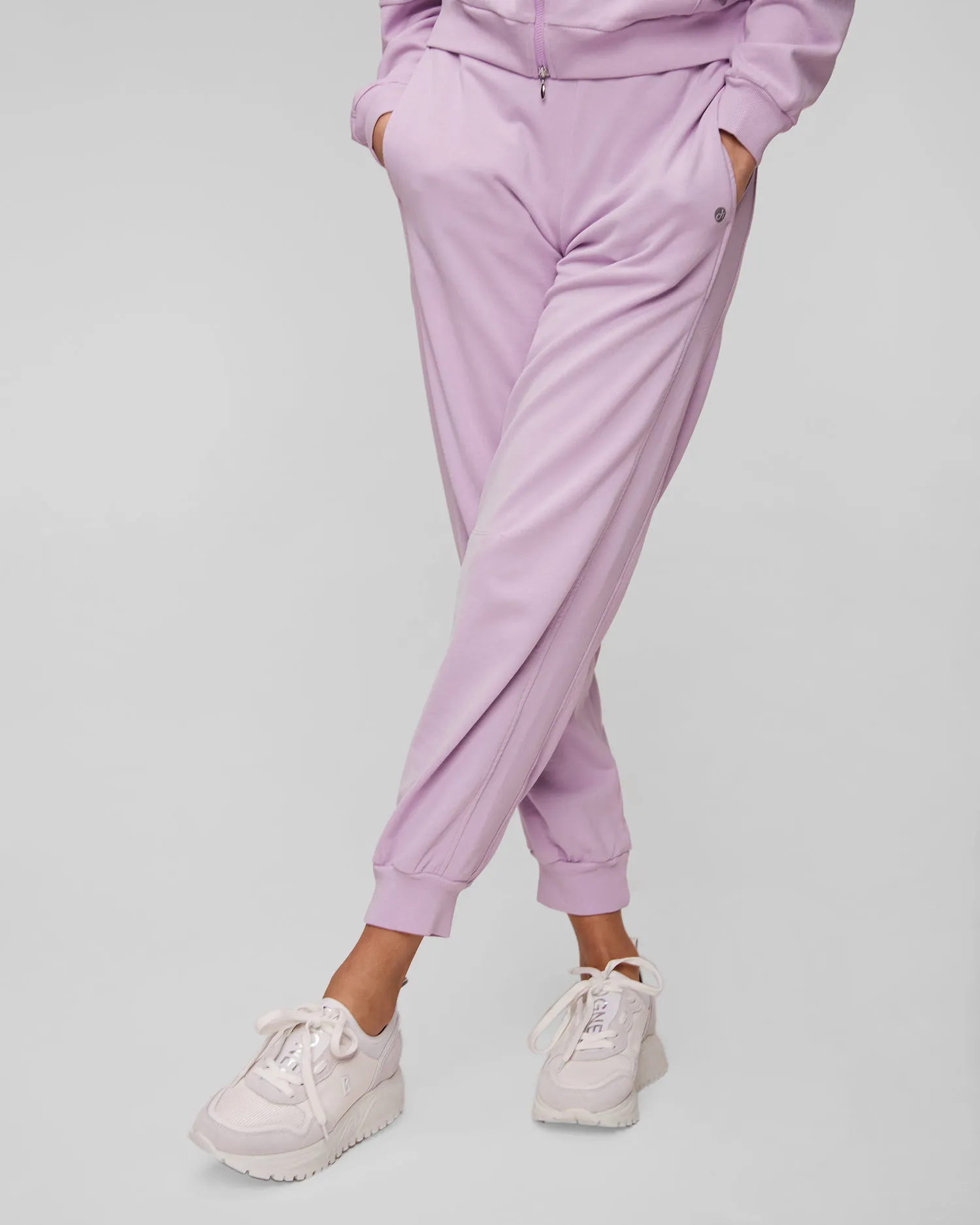 Pantaloni viola da tuta da donna Deha D02388-12405