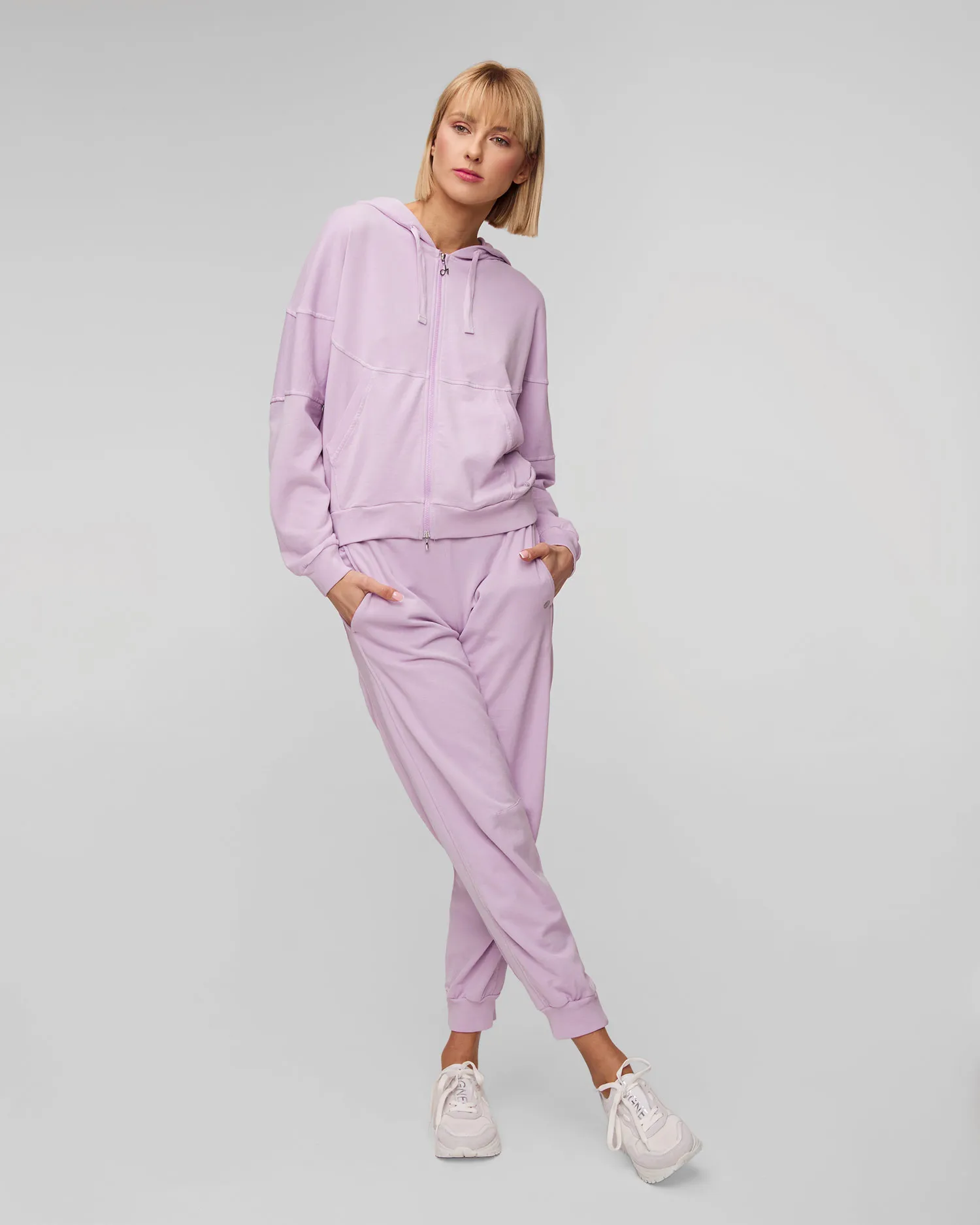 Pantaloni viola da tuta da donna Deha D02388-12405
