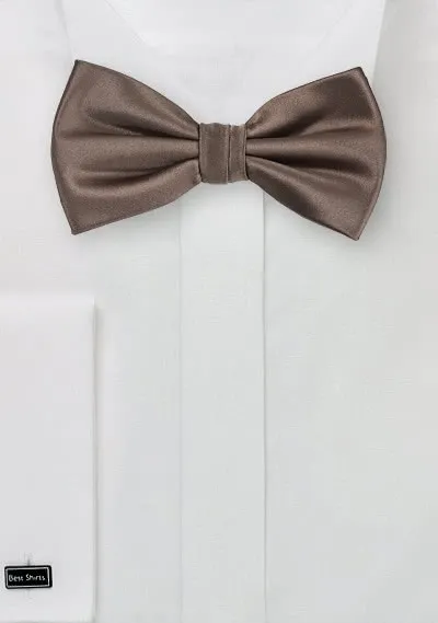 Papillon e sciarpa Cavalier in marrone scuro