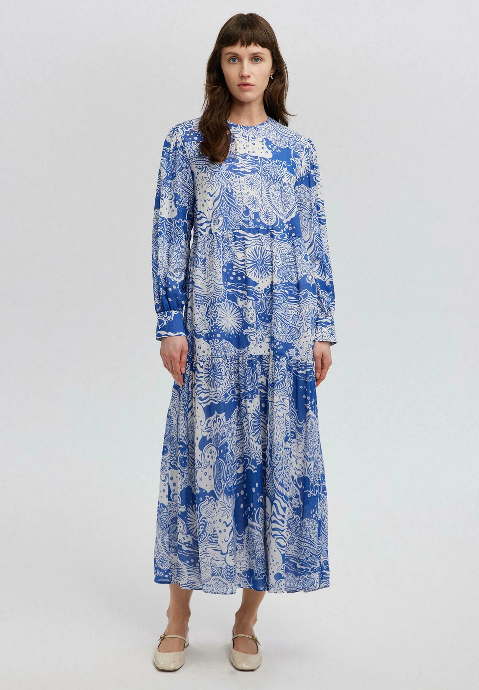 PATTERNED - Vestito lungo