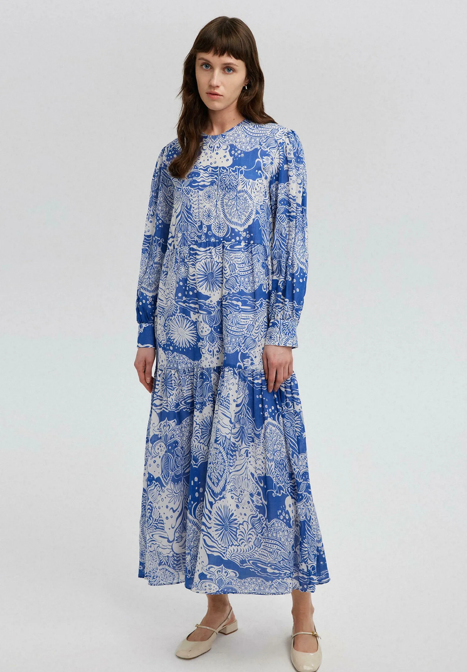 PATTERNED - Vestito lungo