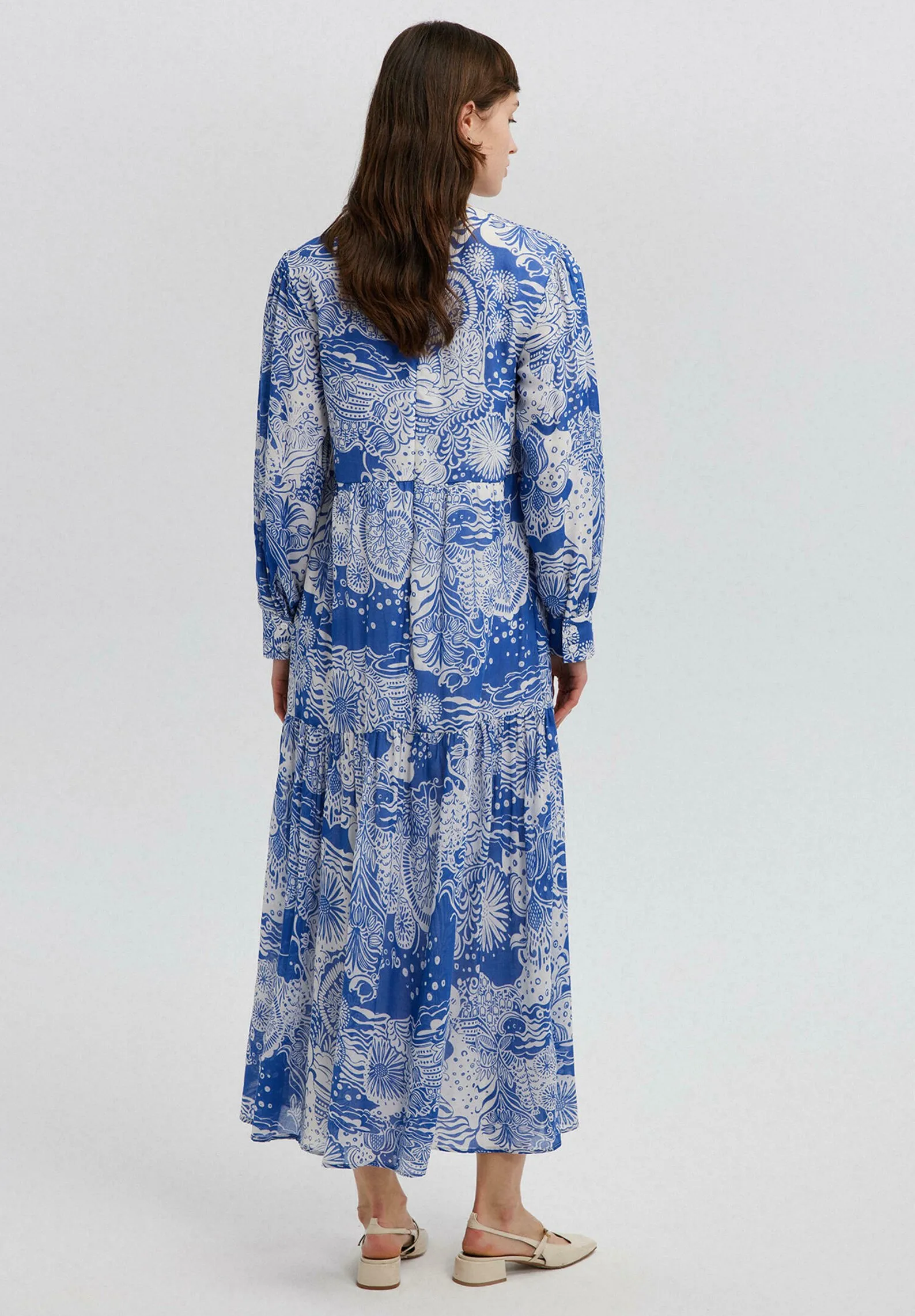 PATTERNED - Vestito lungo